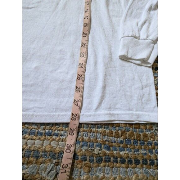 John Mayer World Tour 2019 Chicago White Graphic Long Sleeve Tee Size XL T-Shirt - Picture 4 of 8